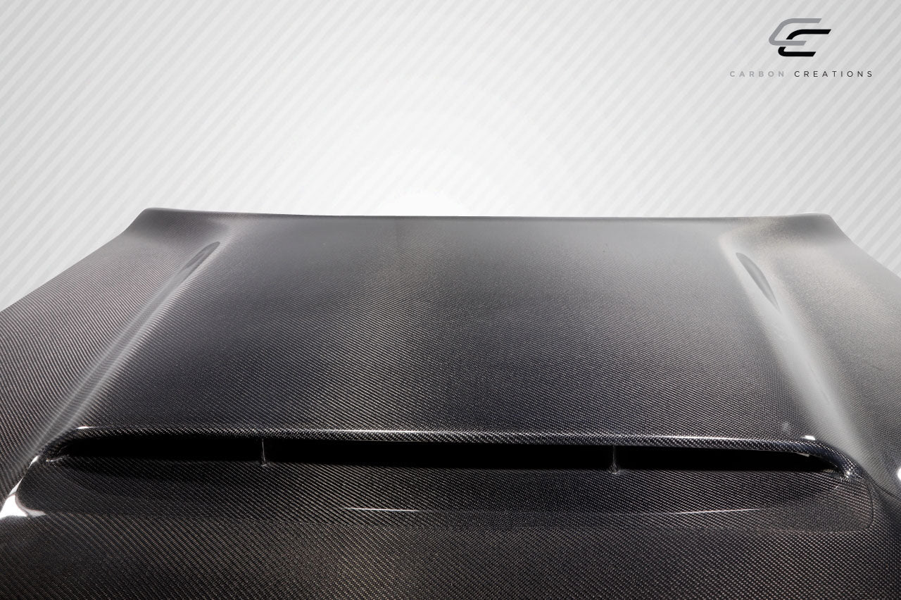 2008-2021 Dodge Challenger Carbon Creations Demon Look Hood - 1 Piece