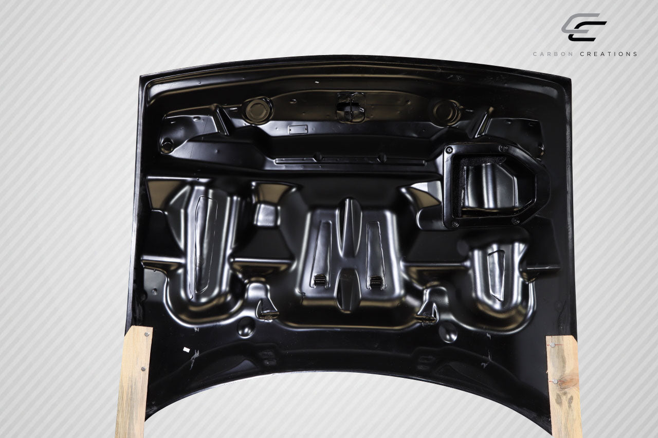 2008-2021 Dodge Challenger Carbon Creations Demon Look Hood - 1 Piece