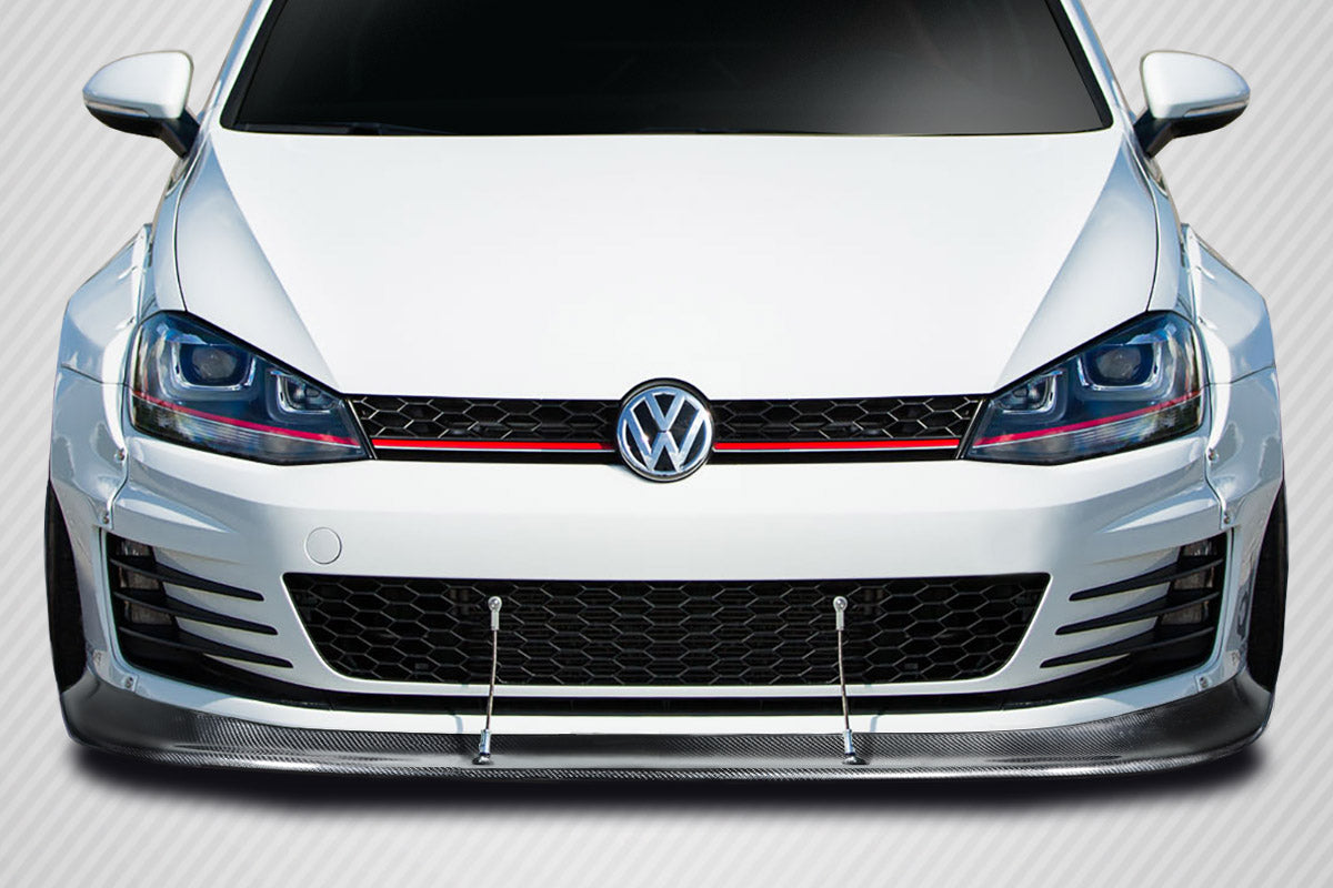 2015-2022 Volkswagen Golf / GTI Carbon Creations TKO RBS Front Lip Under Spoiler - 1 Piece
