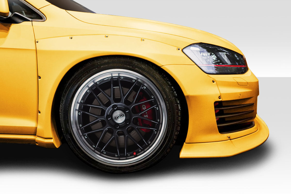 2015-2022 Volkswagen Golf / GTI Duraflex TKO RBS 45mm Front Fender Flares - 4 Piece