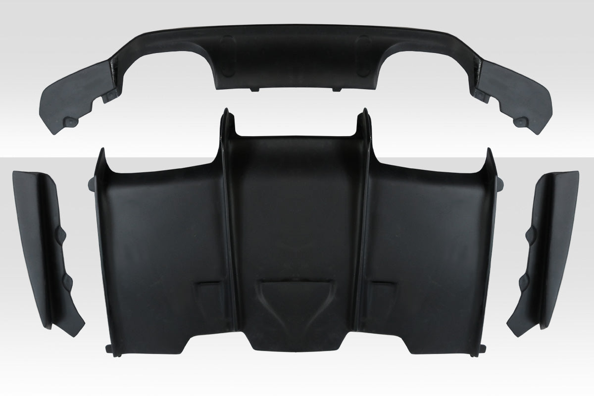 2014-2018 BMW M3 F80 2014-2020 M4 F82 F83 Duraflex Plasma Rear Diffuser - 4 Piece