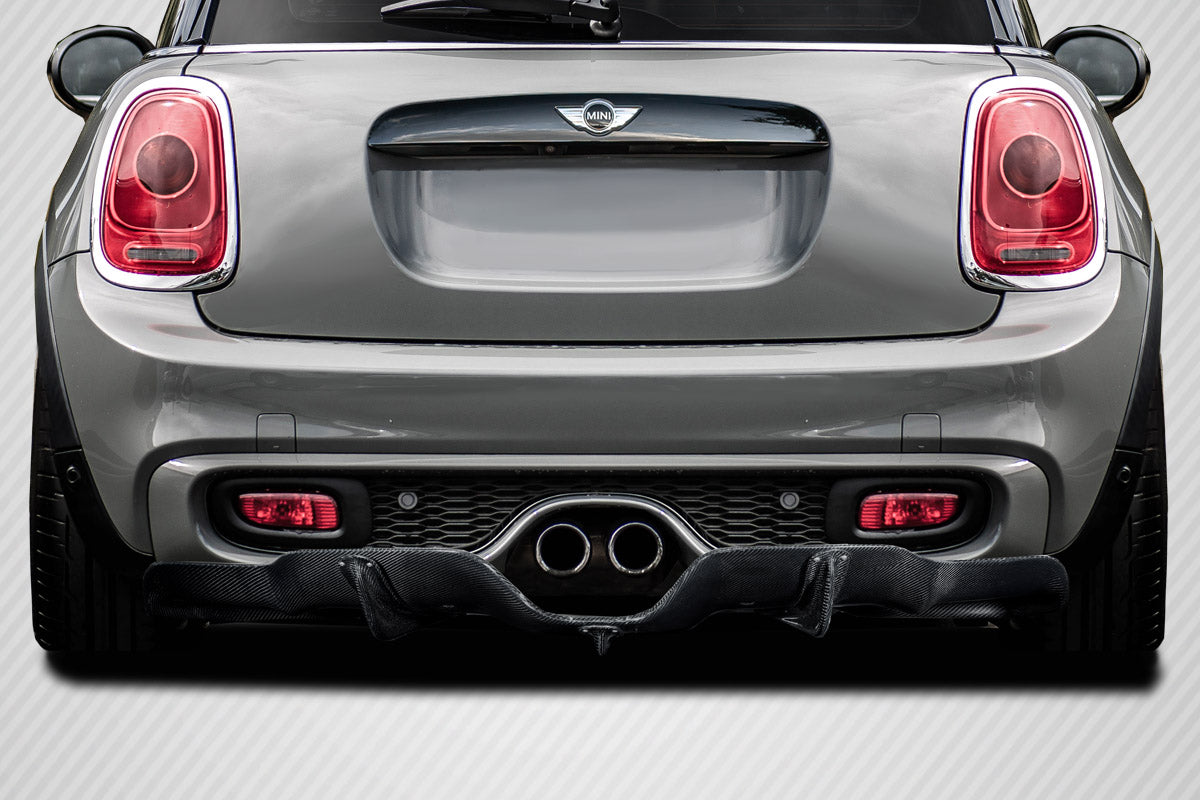 2014-2020 Mini Cooper S F55 F56 F57 Carbon Creations DLR Rear Diffuser - 1 Piece