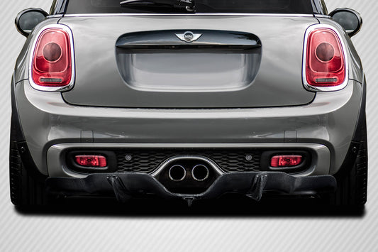 2014-2020 Mini Cooper S F55 F56 F57 Carbon Creations DLR Rear Diffuser - 1 Piece
