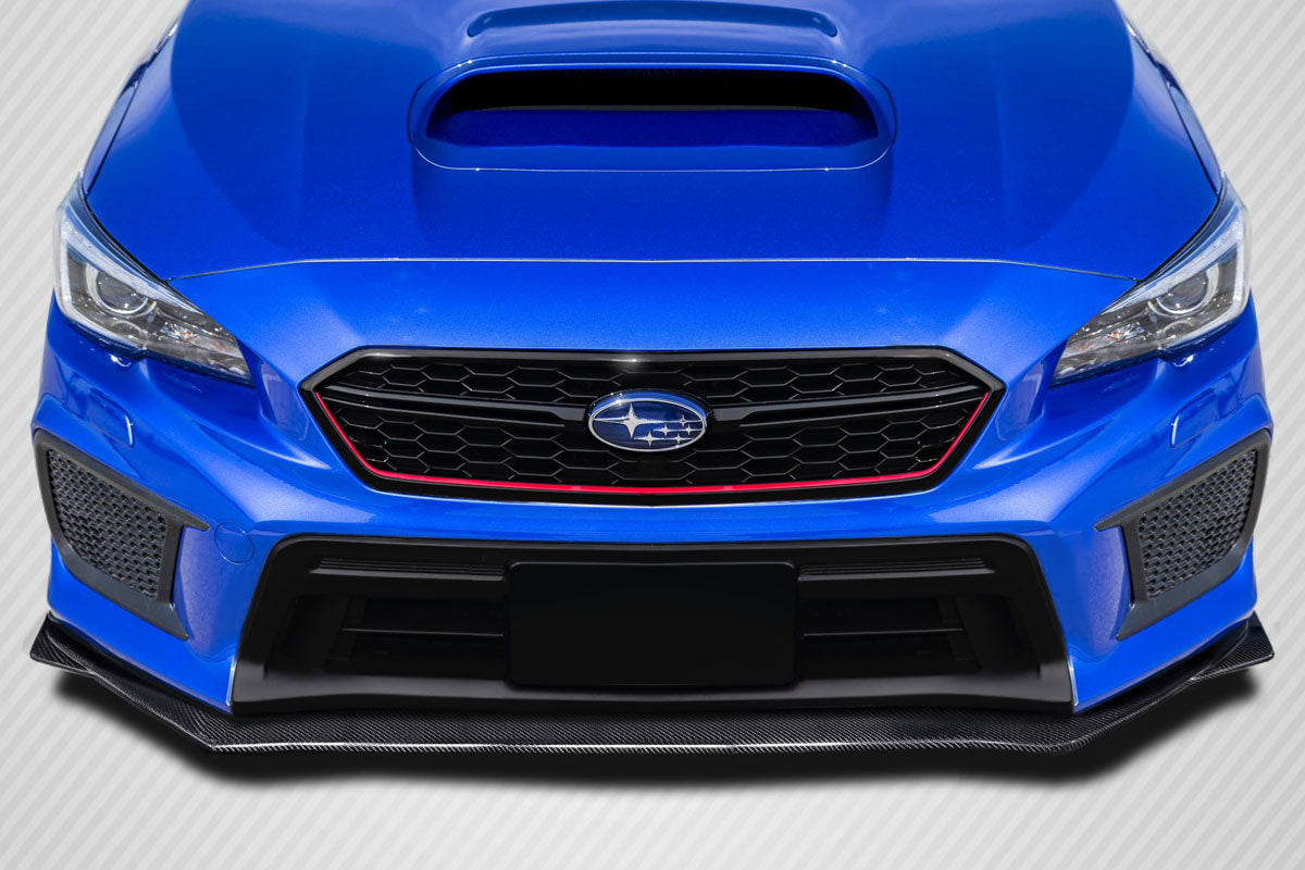 2018-2020 Subaru WRX STI Carbon Creations V Limited Look Front Lip Splitter - 1 Piece