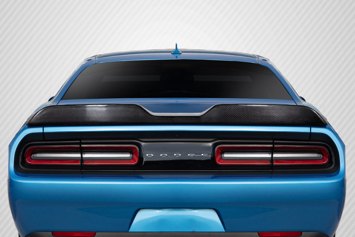 2008-2021 Dodge Challenger Carbon Creations Demon Look Rear Wing Spoiler - 1 Piece