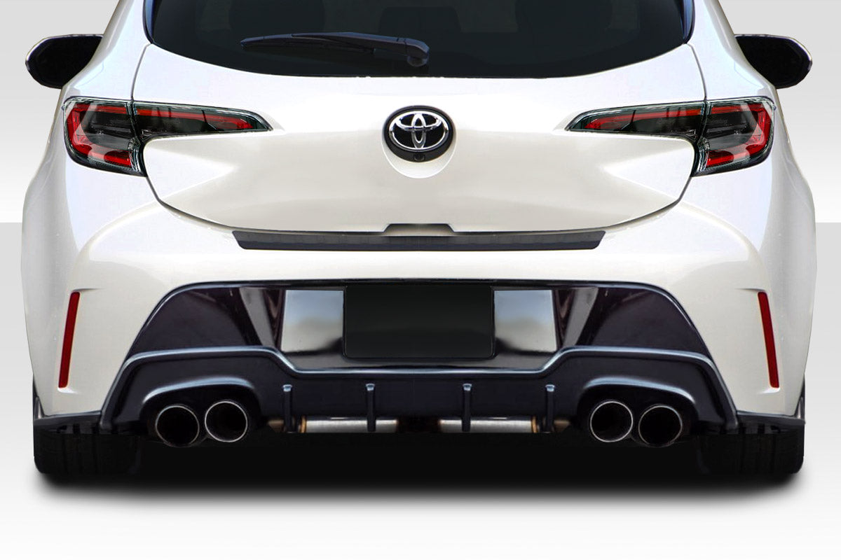 2019-2022 Toyota Corolla Hatchback Duraflex A Spec Rear Diffuser - 3 Piece