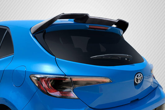 2019-2022 Toyota Corolla Hatchback Carbon Creations A Spec Roof Wing Spoiler - 1 Piece