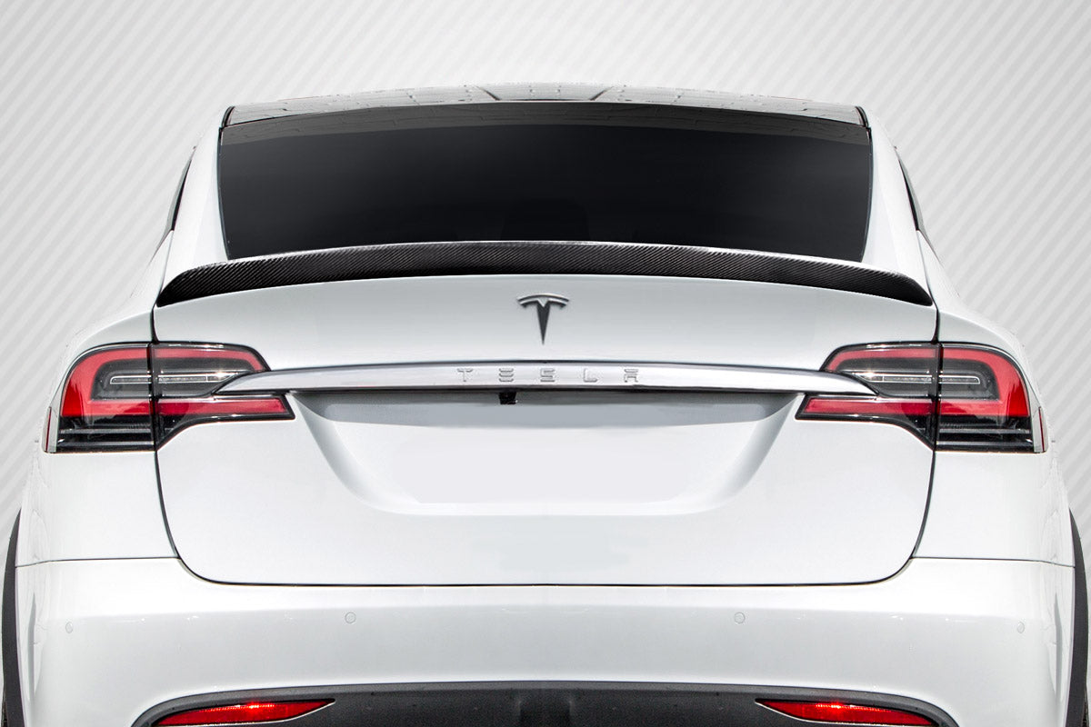 2016-2022 Tesla Model X Carbon Creations High Kick Rear Wing Spoiler - 1 Piece