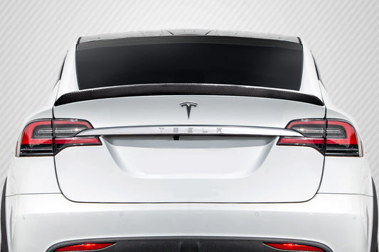 2016-2022 Tesla Model X Carbon Creations High Kick Rear Wing Spoiler - 1 Piece