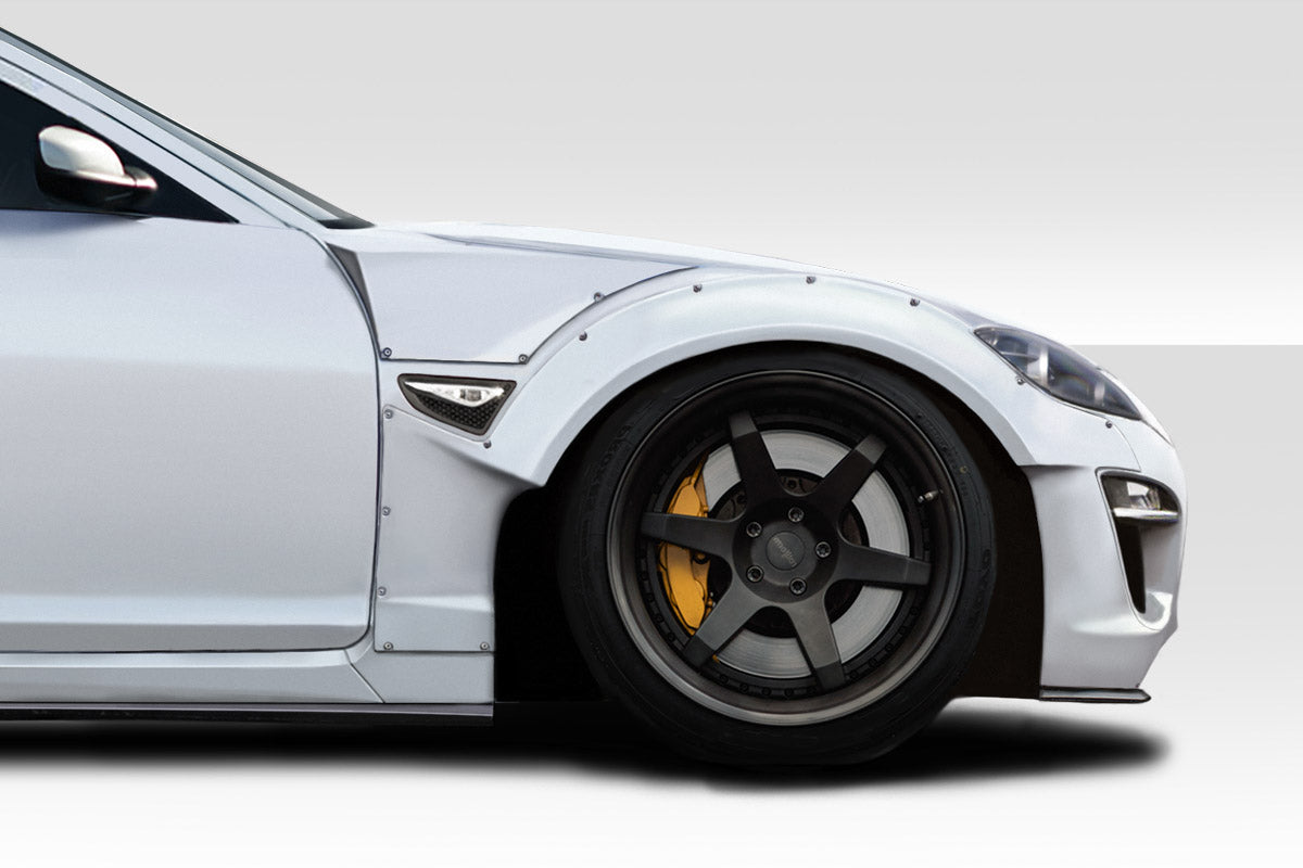 2009-2011 Mazda RX-8 Duraflex RBS Front Fender Flares - 4 Piece