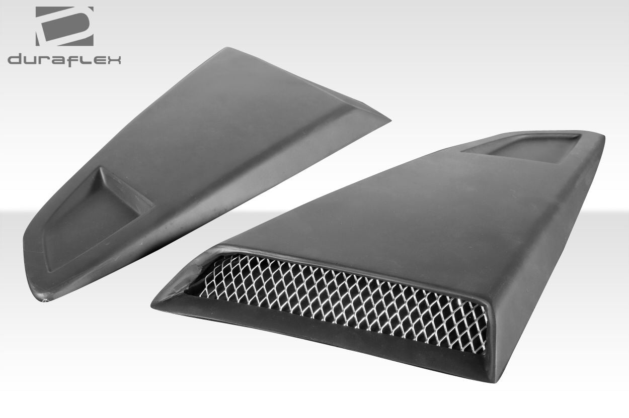 2015-2020 Ford Mustang Duraflex MC Design Rear Window Scoops - 2 Piece