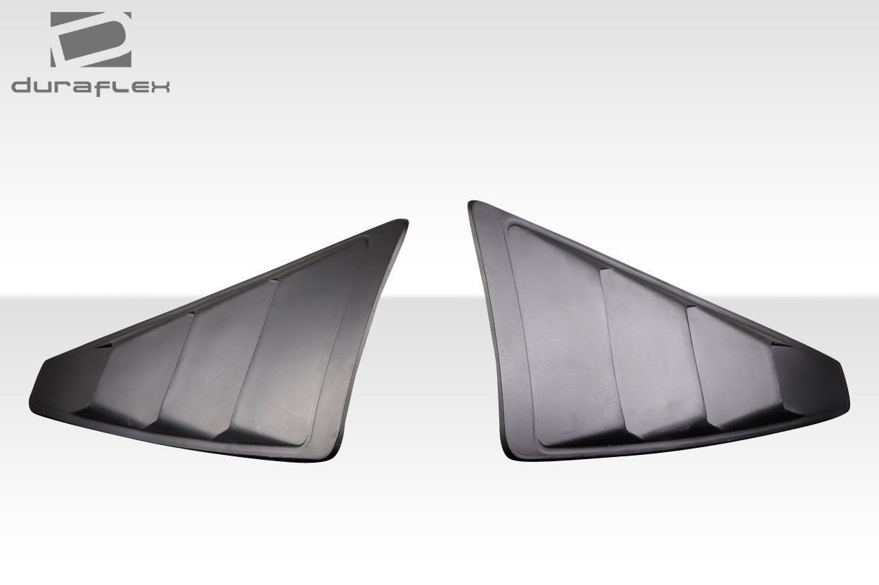 2015-2020 Ford Mustang Duraflex MPX Rear Window Scoops - 2 Piece