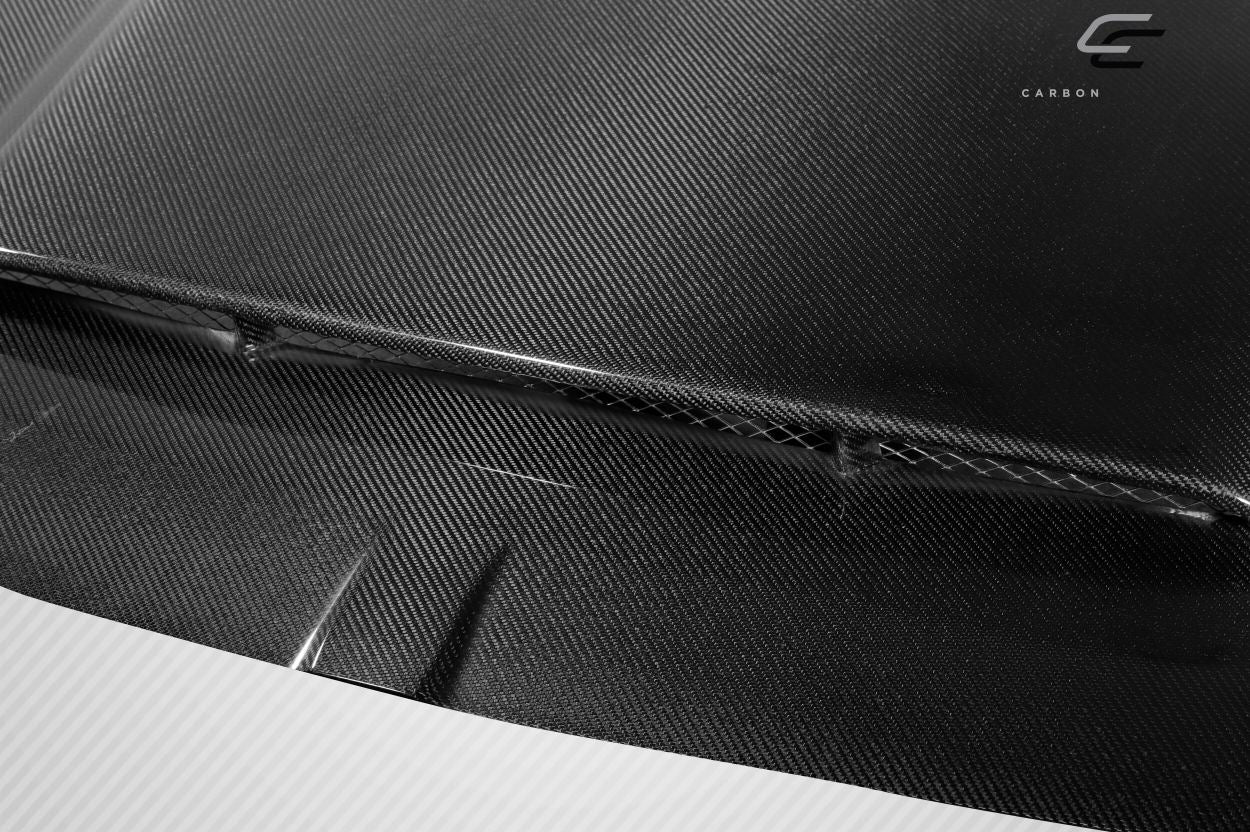 2005-2007 Dodge Magnum Carbon Creations Demon Look Hood - 1 Piece