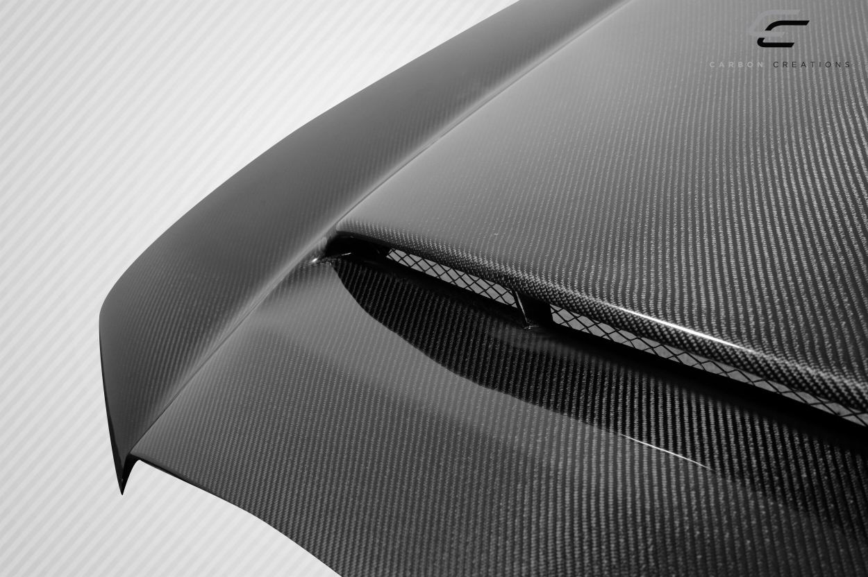 2011-2014 Dodge Charger Carbon Creations Demon Look Hood - 1 Piece