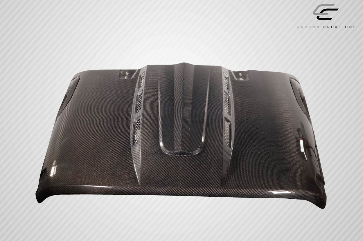 2007-2018 Jeep Wrangler Carbon Creations Avenger Hood - 1 Piece