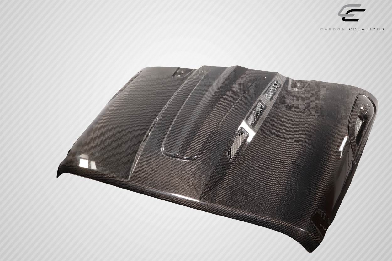 2007-2018 Jeep Wrangler Carbon Creations Avenger Hood - 1 Piece