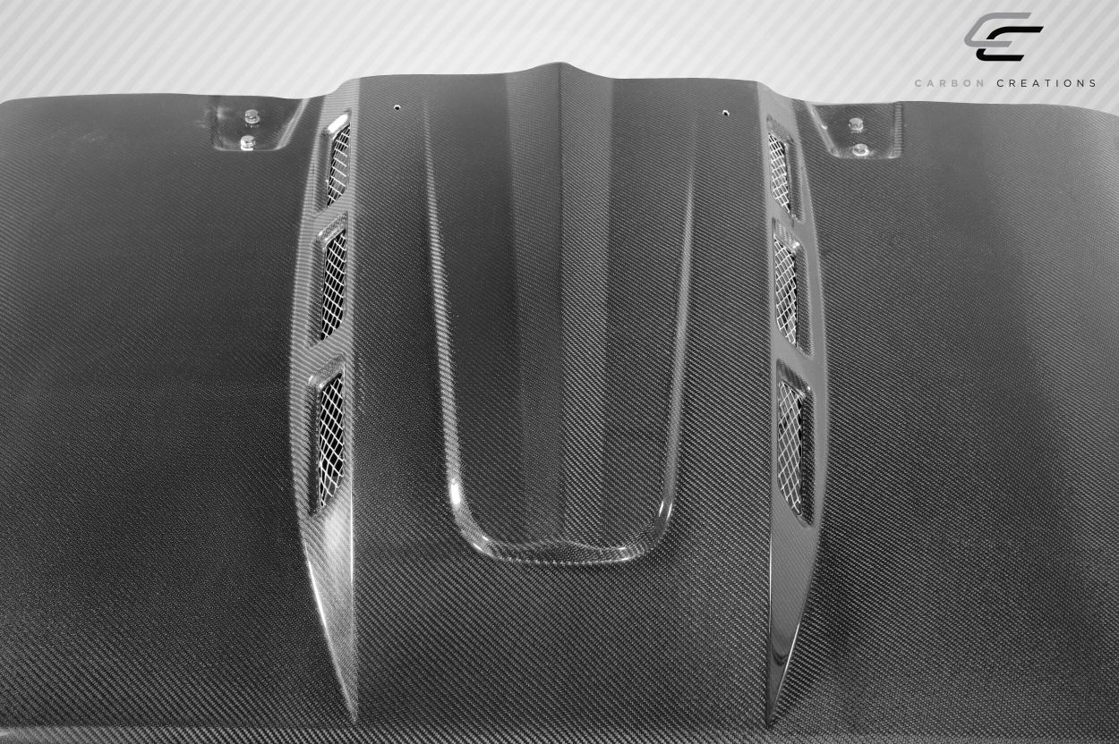 2007-2018 Jeep Wrangler Carbon Creations Avenger Hood - 1 Piece