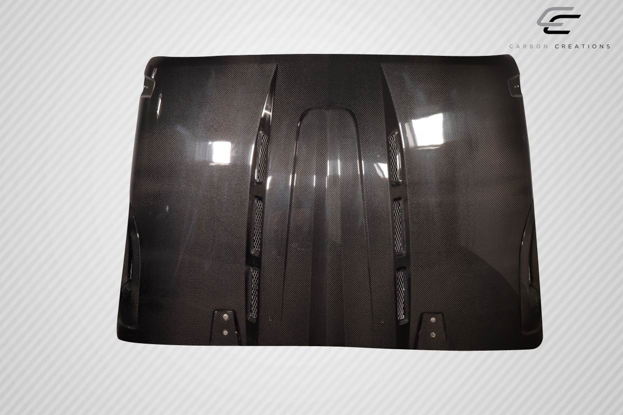 2007-2018 Jeep Wrangler Carbon Creations Avenger Hood - 1 Piece