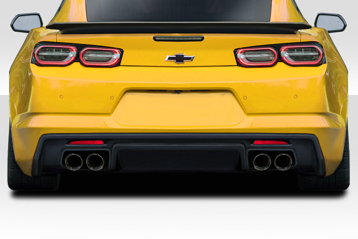 2016-2022 Chevrolet Camaro Duraflex GMX Rear Diffuser - 1 Piece ( Quad exhaust )