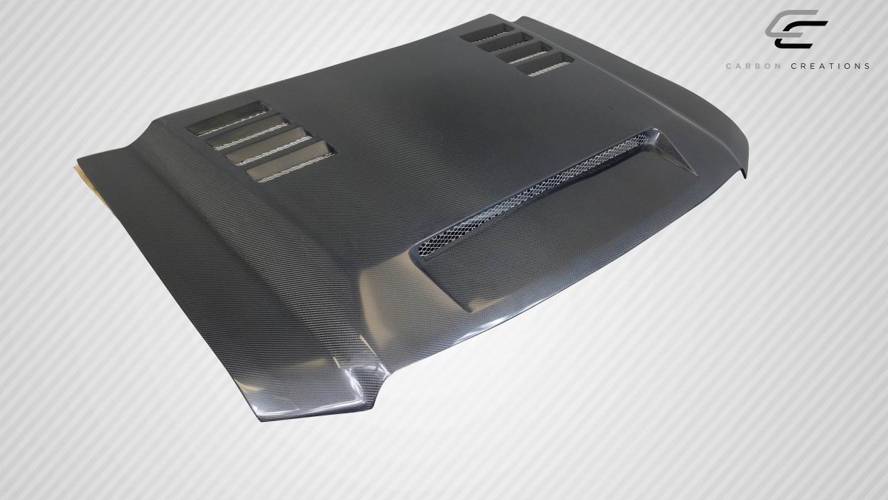 2015-2019 GMC Sierra 2500 3500 Heavy Duty Carbon Creations RKS Hood - 1 Piece