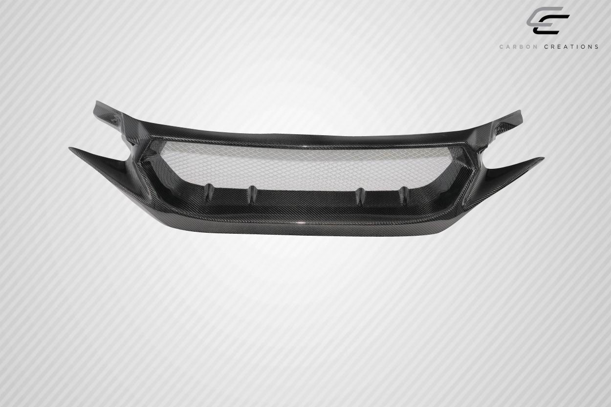 2016-2021 Honda Civic Carbon Creations Type JS Grille - 1 Piece