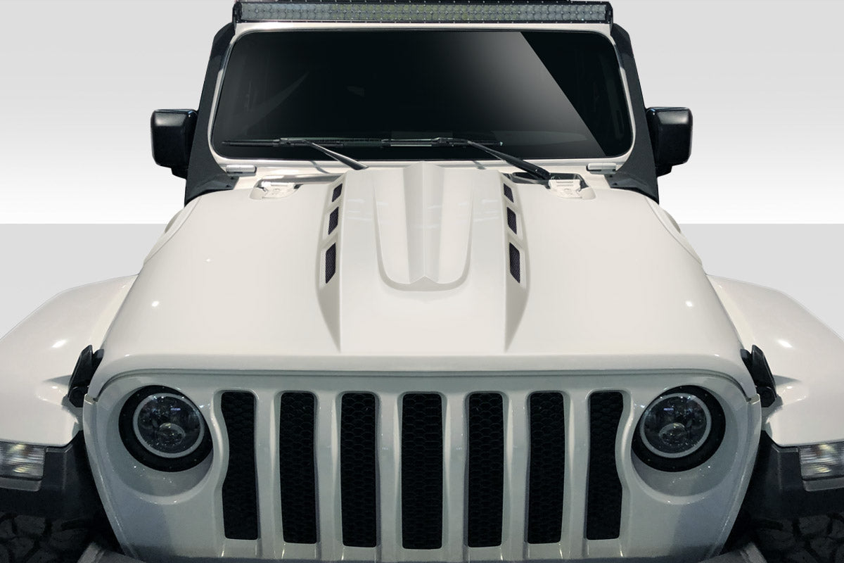 2019-2022 Jeep Wrangler JL Gladiator JT Duraflex Energy Hood - 1 Piece