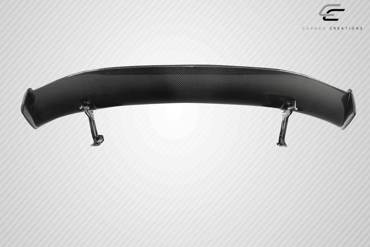 2014-2020 Porsche Cayman 718 Carbon Creations GT4 Look Rear Wing Spoiler - 3 Piece