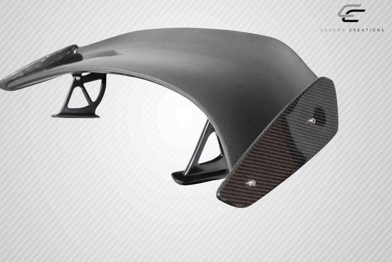 2014-2020 Porsche Cayman 718 Carbon Creations GT4 Look Rear Wing Spoiler - 3 Piece