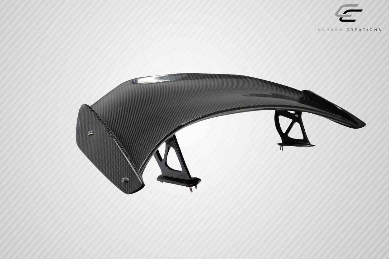 2014-2020 Porsche Cayman 718 Carbon Creations GT4 Look Rear Wing Spoiler - 3 Piece