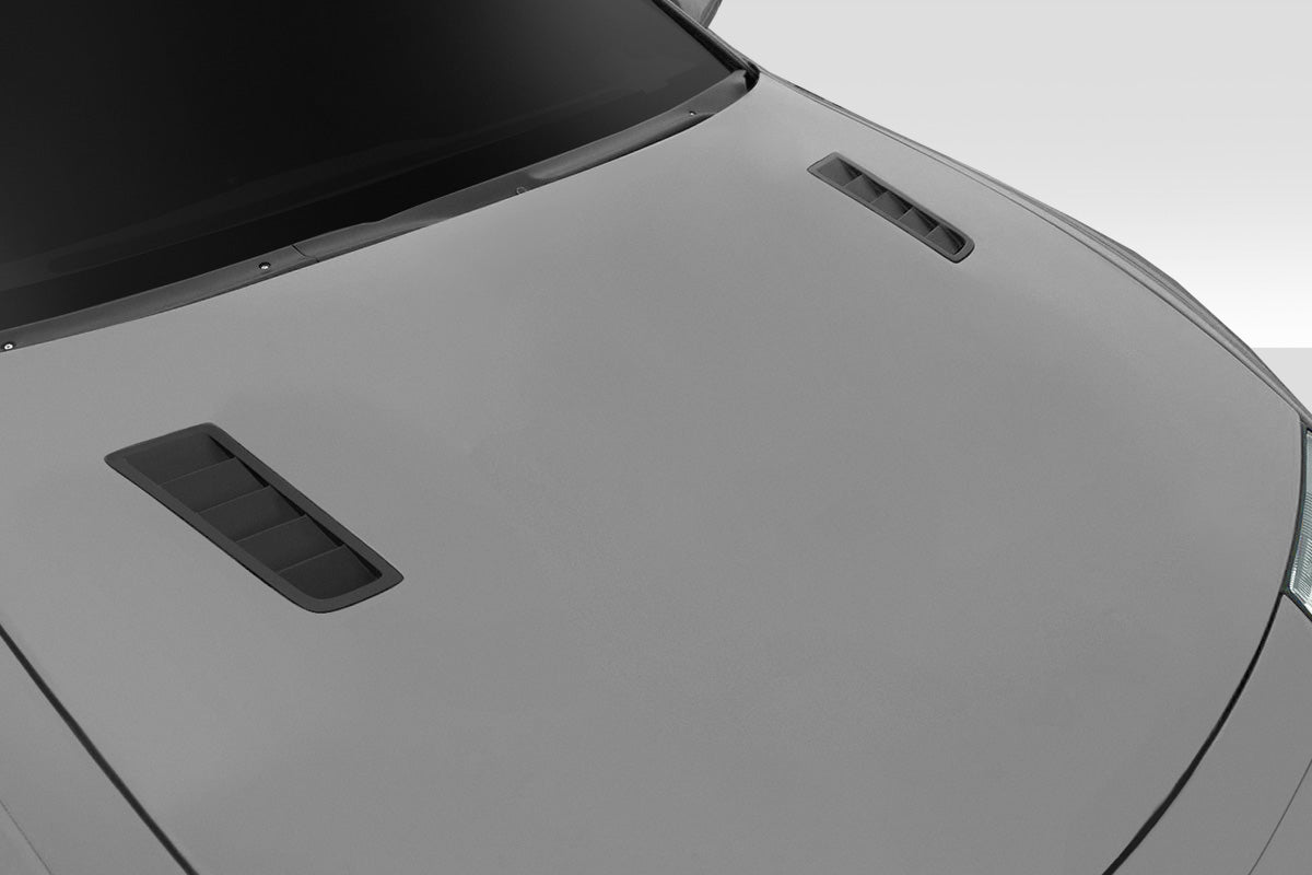 Universal Duraflex Race Hood Louver Vents - 2 Piece