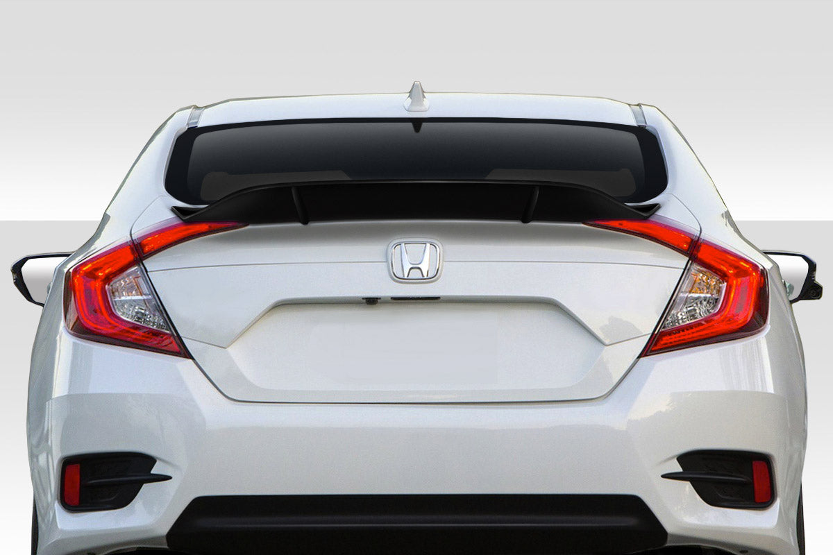 2016-2021 Honda Civic 4DR Duraflex Duckbill Rear Wing Spoiler - 3 Piece