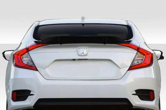 2016-2021 Honda Civic 4DR Duraflex Duckbill Rear Wing Spoiler - 3 Piece