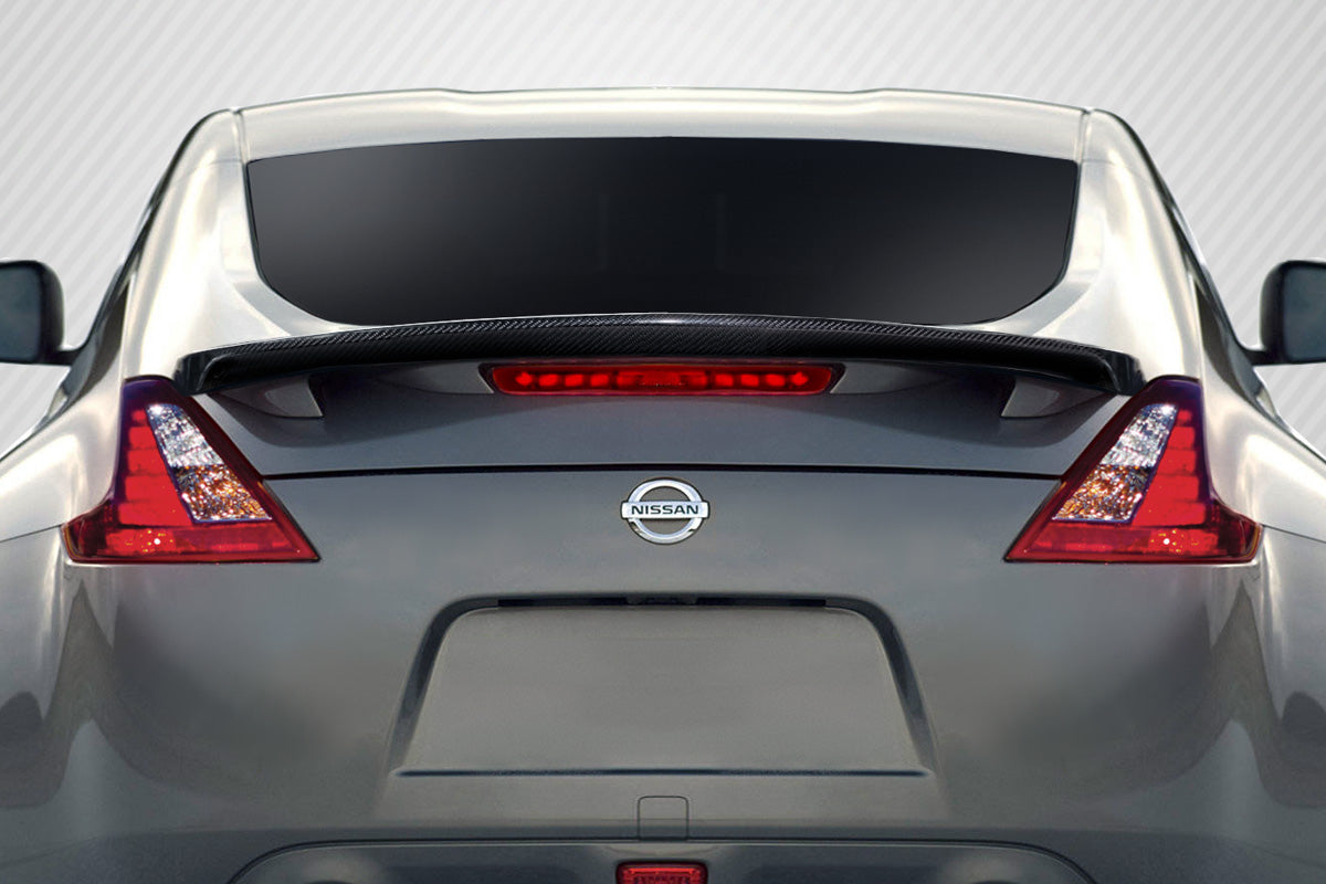 2009-2020 Nissan 370Z Z34 2DR Coupe Carbon Creations M Spec Rear Wing Spoiler Add On - 1 Piece
