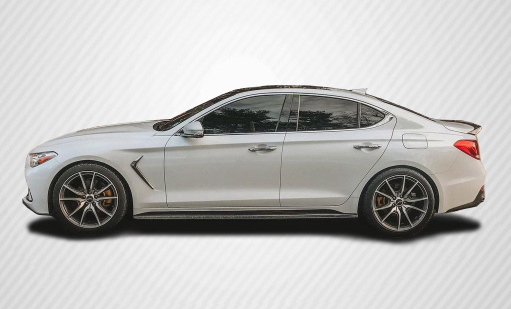 2019-2021 Genesis G70 Carbon Creations MSR Side Skirts Rocker Panels - 2 Piece