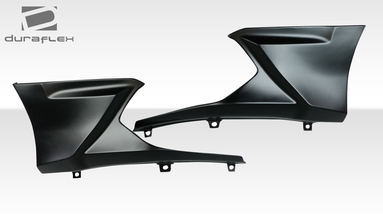 2016-2021 Honda Civic 4DR Duraflex HFP Look Rear Lip Add On - 2 Piece