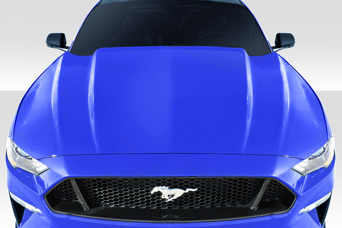 2018-2020 Ford Mustang Duraflex 3" Cowl Hood - 1 Piece
