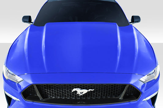2018-2020 Ford Mustang Duraflex 3" Cowl Hood - 1 Piece