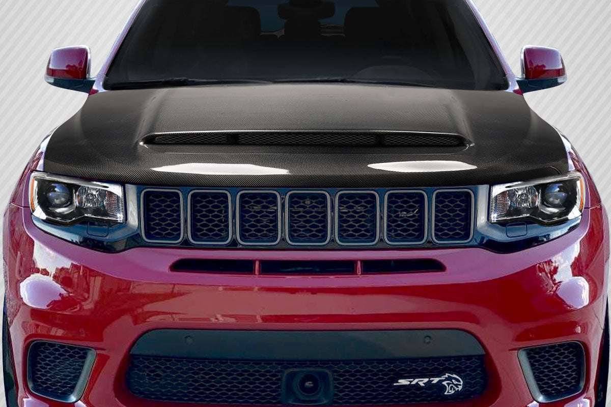 2011-2022 Jeep Grand Cherokee Duraflex Demon Look Hood - 1 Piece