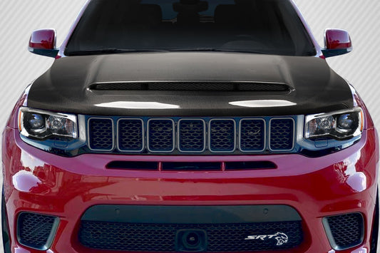 2011-2022 Jeep Grand Cherokee Duraflex Demon Look Hood - 1 Piece