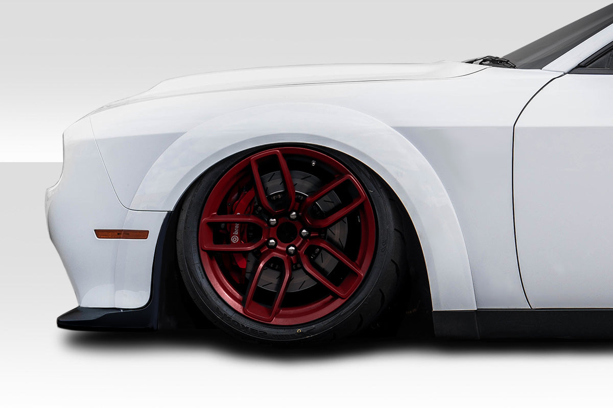 2015-2020 Dodge Challenger Duraflex Demon Look Wide Body Fender Flares - 14 Pieces