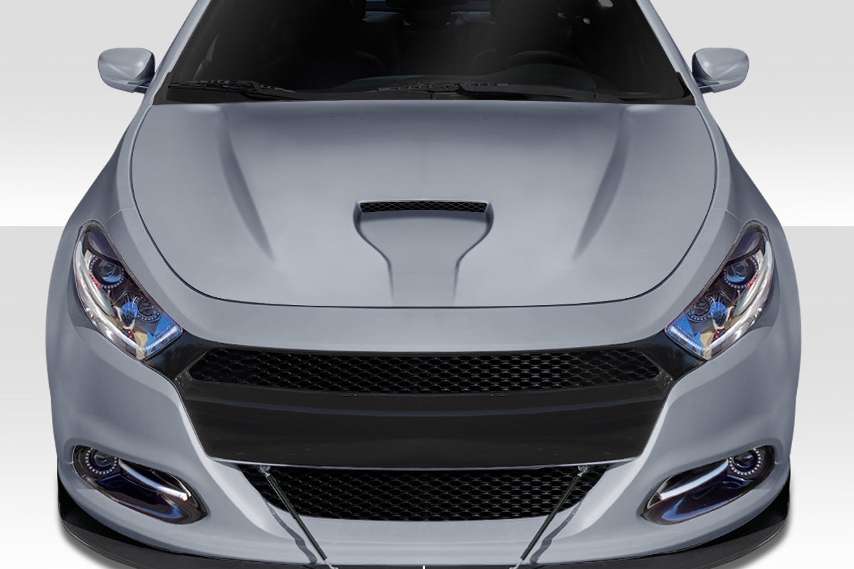 2013-2016 Dodge Dart Duraflex MPR V2 Hood - 1 Piece