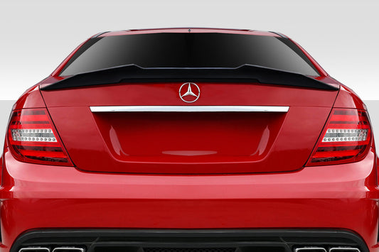2008-2014 Mercedes C Class W204 Duraflex Plasma Rear Wing Spoiler - 1 Piece