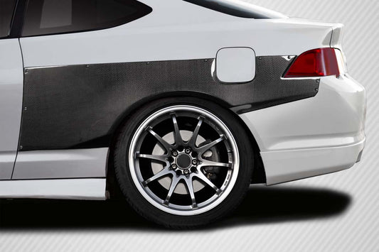 2002-2006 Acura RSX Carbon Creations A1 Rear Fender Flares - 2 Piece