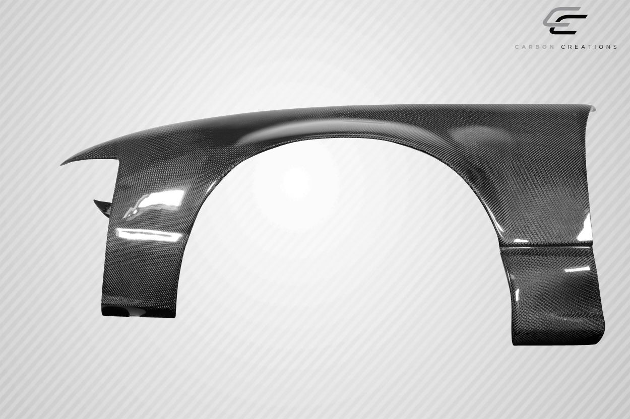1989-1994 Nissan 240SX S13 Carbon Creations K Power Style Front Fenders - 2 Piece