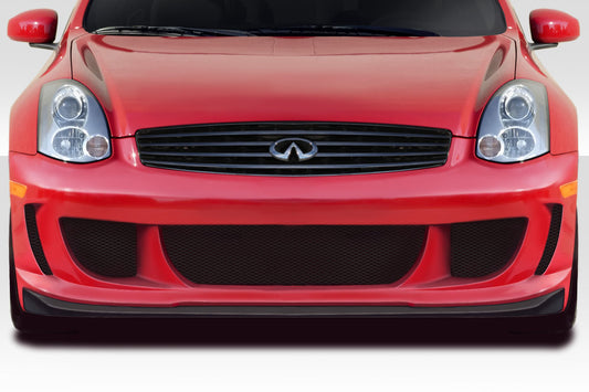 2003-2007 Infiniti G Coupe G35 Duraflex Strake Front Bumper Cover - 1 Piece