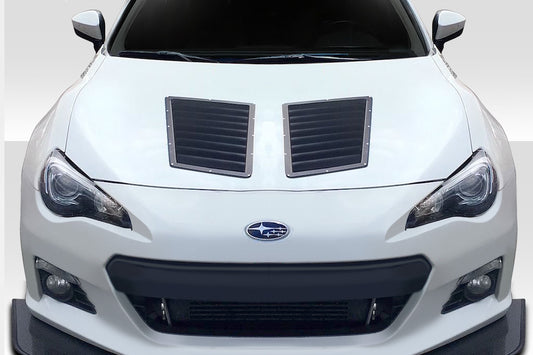 2013-2020 Scion FR-S Toyota 86 Subaru BRZ Duraflex GT1 Hood Vents - 3 Piece