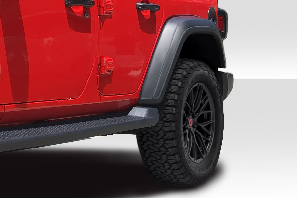 2007-2018 Jeep Wrangler Duraflex JL Look Fender Flares Kit - 4 Piece