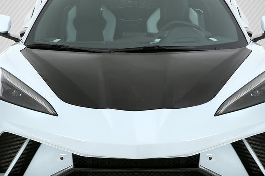 2020-2021 Chevrolet Corvette C8 Carbon Creations OEM Look Hood - 1 Piece