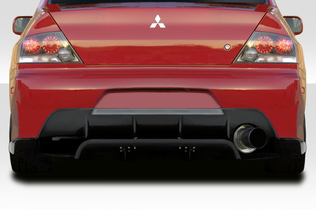 2003-2006 Mitsubishi Lancer Evolution 8 9 Duraflex VRS Rear Diffuser - 3 Piece