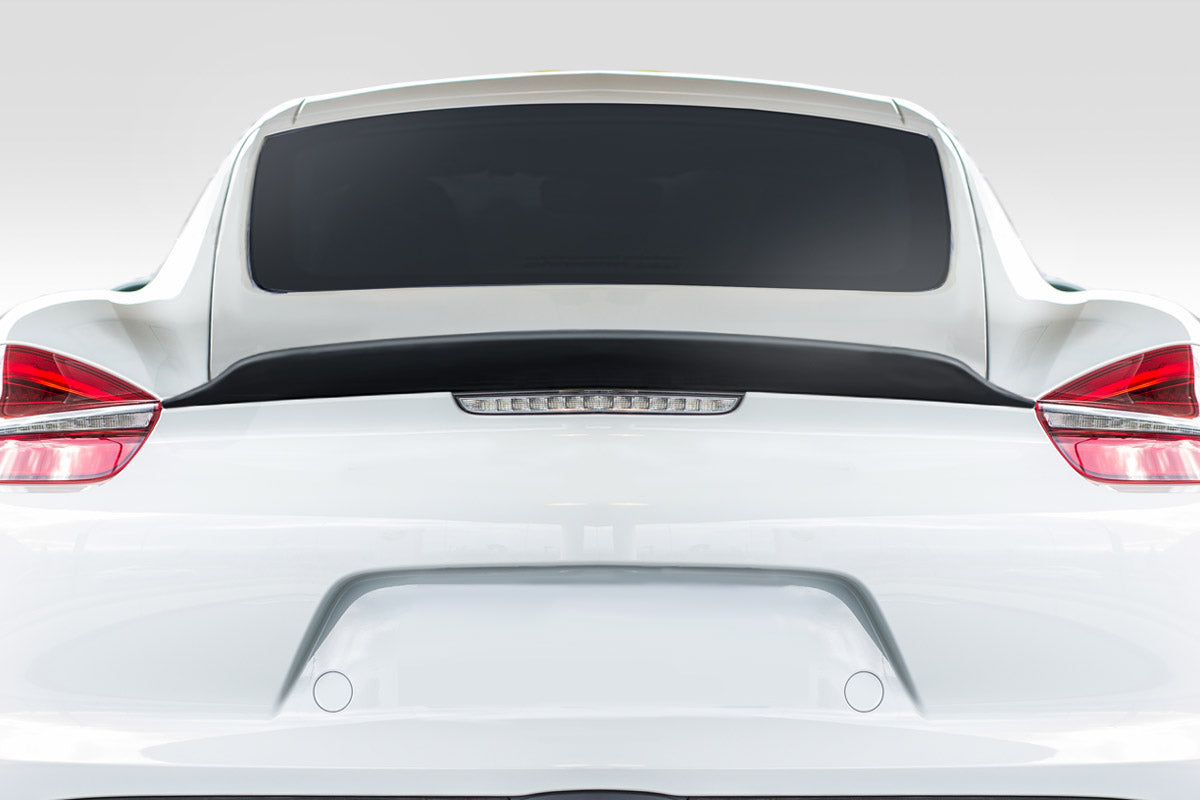 2014–2016 Porsche Cayman Duraflex GT4 Ducktail Rear Wing Spoiler - 1 Piece